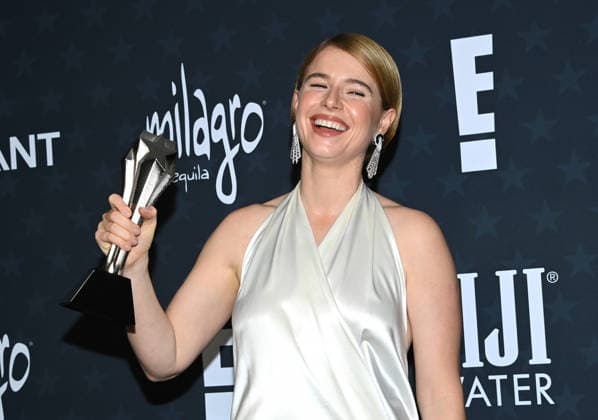 31st Annual Critics Choice Awards - Pressroom Jessie Buckley in the press room at the 31st Annual Critics Choice Awards held at Barker Hanger on January 4, 2026 in Santa Monica, Ca. Santa Monica Barker Hanger California USA Copyright: xTammiexArroyox xAFF-USA.comx
