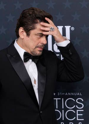 January 4, 2026, Santa Monica, California, USA: Benicio del Toro on the red carpet of the 31st Critics Choice Awards on Sunday January 4, 2026 at the Barker Hanger in Santa Monica, California. JAVIER ROJAS PI Santa Monica USA - ZUMAp124 20260104_zaa_p124_113 Copyright: xJavierxRojasx