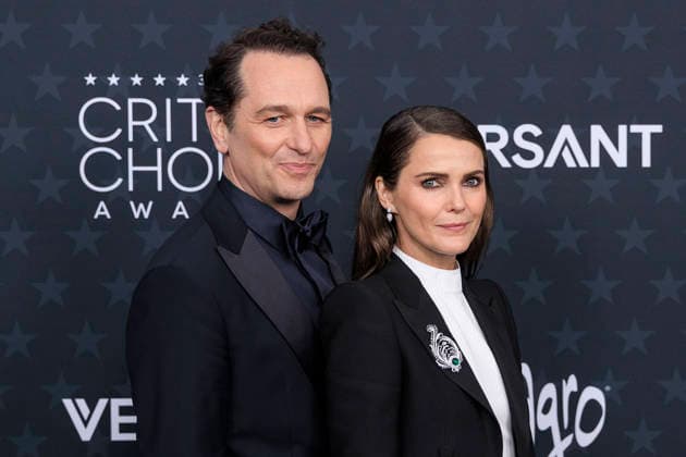 January 4, 2026, Santa Monica, California, USA: Keri Russell and Matthew Rhys on the red carpet of the 31st Critics Choice Awards on Sunday January 4, 2026 at the Barker Hanger in Santa Monica, California. JAVIER ROJAS PI Santa Monica USA - ZUMAp124 20260104_zaa_p124_134 Copyright: xJavierxRojasx