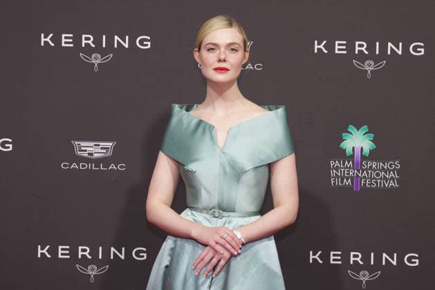 The 37th Annual Palm Springs International Film Festival Film Awards, Arrivals Elle Fanning attends The 37th Annual Palm Springs International Film Festival Film Awards at Palm Springs Convention Center on January 03, 2026 in Palm Springs, California. Palm Springs Palm Springs Convention Center California USA Copyright: xCraSH imageSPACEx