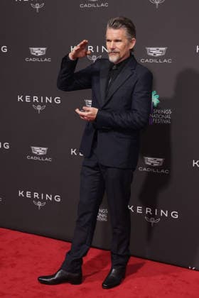 The 37th Annual Palm Springs International Film Festival Film Awards, Arrivals Ethan Hawke attends The 37th Annual Palm Springs International Film Festival Film Awards at Palm Springs Convention Center on January 03, 2026 in Palm Springs, California. Palm Springs Palm Springs Convention Center California USA Copyright: xCraSH imageSPACEx