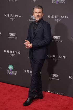 The 37th Annual Palm Springs International Film Festival Film Awards, Arrivals Ethan Hawke attends The 37th Annual Palm Springs International Film Festival Film Awards at Palm Springs Convention Center on January 03, 2026 in Palm Springs, California. Palm Springs Palm Springs Convention Center California USA Copyright: xCraSH imageSPACEx