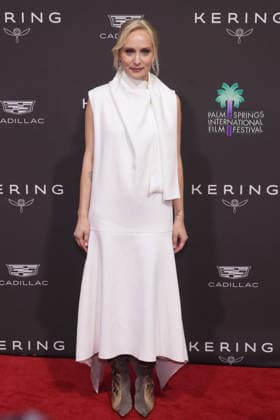 The 37th Annual Palm Springs International Film Festival Film Awards, Arrivals Mona Fastvold attends The 37th Annual Palm Springs International Film Festival Film Awards at Palm Springs Convention Center on January 03, 2026 in Palm Springs, California. Palm Springs Palm Springs Convention Center California USA Copyright: xCraSH imageSPACEx