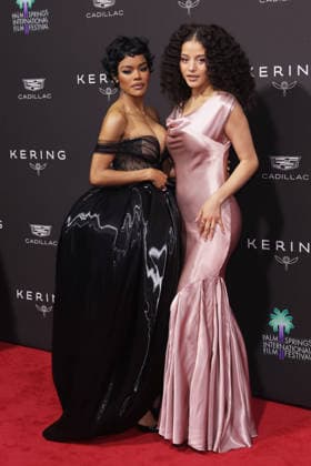 The 37th Annual Palm Springs International Film Festival Film Awards, Arrivals Teyana Taylor and Chase Infinity attend The 37th Annual Palm Springs International Film Festival Film Awards at Palm Springs Convention Center on January 03, 2026 in Palm Springs, California. Palm Springs Palm Springs Convention Center California USA Copyright: xCraSH imageSPACEx