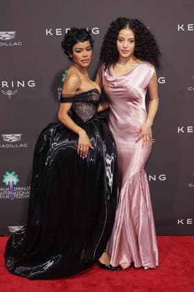 The 37th Annual Palm Springs International Film Festival Film Awards, Arrivals Teyana Taylor and Chase Infinity attend The 37th Annual Palm Springs International Film Festival Film Awards at Palm Springs Convention Center on January 03, 2026 in Palm Springs, California. Palm Springs Palm Springs Convention Center California USA Copyright: xCraSH imageSPACEx