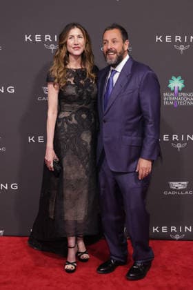 The 37th Annual Palm Springs International Film Festival Film Awards, Arrivals Jackie Sandler and Adam Sandler attend The 37th Annual Palm Springs International Film Festival Film Awards at Palm Springs Convention Center on January 03, 2026 in Palm Springs, California. Palm Springs Palm Springs Convention Center California USA Copyright: xCraSH imageSPACEx