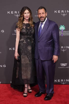 The 37th Annual Palm Springs International Film Festival Film Awards, Arrivals Jackie Sandler and Adam Sandler attend The 37th Annual Palm Springs International Film Festival Film Awards at Palm Springs Convention Center on January 03, 2026 in Palm Springs, California. Palm Springs Palm Springs Convention Center California USA Copyright: xCraSH imageSPACEx