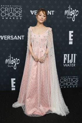 January 4, 2026, Santa Monica, California, USA: Ariana Grande at the 31st Annual Critics Choice Awards at Barker Hangar Santa Monica USA - ZUMAg107 20260104_zep_g107_015 Copyright: xNinaxPrommerx