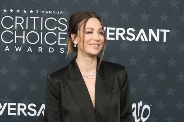 January 4, 2026, Santa Monica, California, USA: Kaley Cuoco at the 31st Annual Critics Choice Awards at Barker Hangar Santa Monica USA - ZUMAg107 20260104_zep_g107_052 Copyright: xNinaxPrommerx