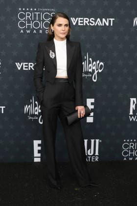 January 4, 2026, Santa Monica, California, USA: Keri Russell at the 31st Annual Critics Choice Awards at Barker Hangar Santa Monica USA - ZUMAg107 20260104_zep_g107_065 Copyright: xNinaxPrommerx
