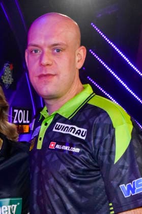 abb Michael van Gerwen participant at the Celebrity Darts World Championship on Pro Sieben at the Maritim Hotel on 04 01 2026 in Bonn NRW Germany