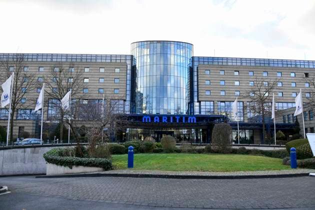 abb Exterior viewEntrance area Maritim Hotel Bonn on 04 01 2026 in Bonn NRW Germany