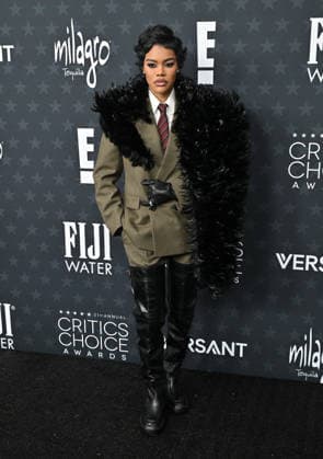 31st Annual Critics Choice Awards - Arrivals Teyana Taylor arriving to 31st Annual Critics Choice Awards - Arrivals at Barker Hanger on January 04, 2026 in Santa Monica, CA. Santa Monica Barker Hanger California USA Copyright: xLISAxOConnor AFF-USA.comx