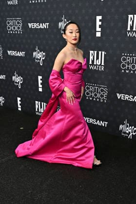 Ji young Yoo at the 31 Critics Choice Awards 2026 at the Barker Hangar Santa Monica, 04 01 2026 Foto:xD.xStarbuckx xFuturexImagex critics_choice_6101