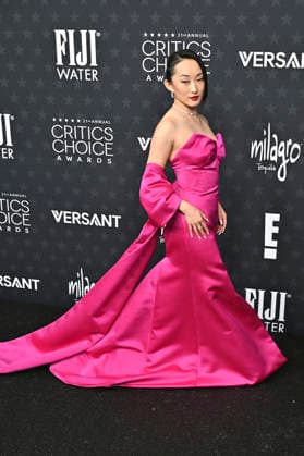 Ji young Yoo at the 31 Critics Choice Awards 2026 at the Barker Hangar Santa Monica, 04 01 2026 Foto:xD.xStarbuckx xFuturexImagex critics_choice_6104