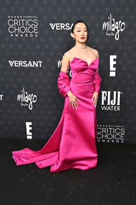 Ji young Yoo at the 31 Critics Choice Awards 2026 at the Barker Hangar Santa Monica, 04 01 2026 Foto:xD.xStarbuckx xFuturexImagex critics_choice_6105