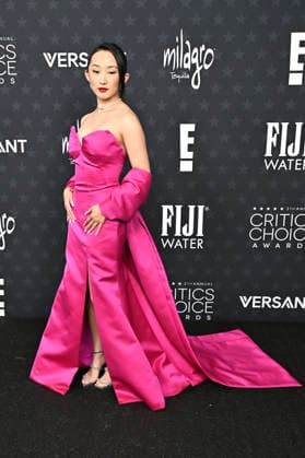 Ji young Yoo at the 31 Critics Choice Awards 2026 at the Barker Hangar Santa Monica, 04 01 2026 Foto:xD.xStarbuckx xFuturexImagex critics_choice_6113
