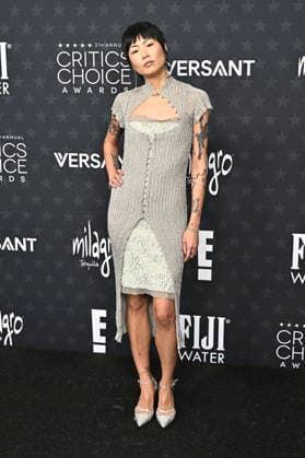 May Hong at the 31 Critics Choice Awards 2026 at the Barker Hangar Santa Monica, 04 01 2026 Foto:xD.xStarbuckx xFuturexImagex critics_choice_6115