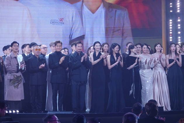 MACAO, CHINA - JANUARY 04: Celebrities attend the TVB Anniversary Awards 2025 on January 4, 2026 in Macao, China.  Copyright: xVCGx 111613264210