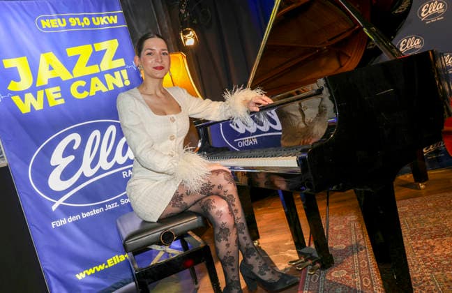Ella Radio Jazz, Soul and Blues , Program start in Berlin and Potsdam, 05 01 2026 Martina Barta Jazz Singer at Ella Radio 05 01 2026 at Zig Zag Jazz Club Berlin Zig Zag Jazz Club Berlin Germany Copyright: xBrigittexDummerx