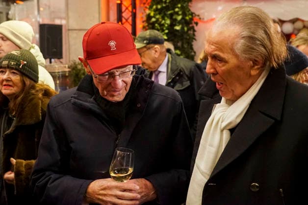 cntv Eugen Block with Juergen Hunke Entrepreneur at the New Years Reception Punch under the Roof 2026 at the Hotel Grand Elysee Hamburg Germany