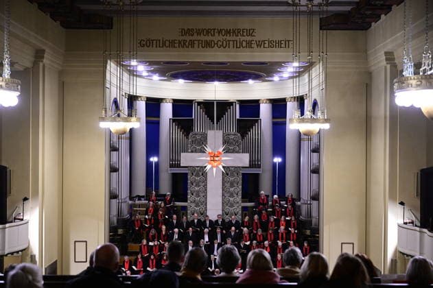 Johann Sebastian Bach Christmas Oratorio Cantatas 4 to 6, Bachchor Görlitz, Neue Lausitzer Philharmonie, conductor KMD Reinhard Seeliger, organ Katy von Ramin, soloists Liudmila Lokaichuk, Annekathrin Laabs, Timo Rößner, Christian Henneberg, Mareike Riechen, Kreuzkirche Görlitz, 05 01 2026 Copyright: xMatthiasxWehnertx