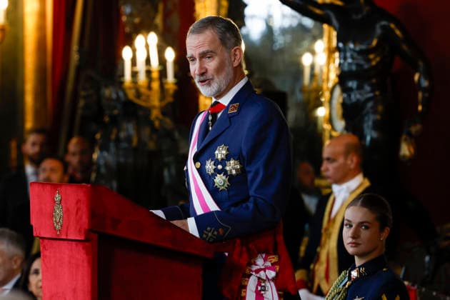 The King and Princess preside over the Military Easter at the Royal Palace in Madrid King Felipe VI during the Military Easter, at the Royal Palace, on January 6, 2026, in Madrid Spain The Military Easter is a ceremony that celebrates the recovery of the Menorcan town of Mahón on January 6, 1782, which was in the hands of the English, during which a balance of the vicissitudes of the previous year is made and the lines of action that will be developed in the following year are marked During the act, honors are paid by means of the national anthem and a salvo of 21 cannon shots, and King Felipe VI passes review Subsequently, the imposition of military decorations is made to those civilians and members of the Armed Forces who have earned the Copyright: xPOOL EFEx 7200105