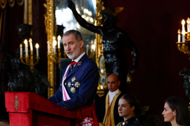 The King and Princess preside over the Military Easter at the Royal Palace in Madrid King Felipe VI during the Military Easter, at the Royal Palace, on January 6, 2026, in Madrid Spain The Military Easter is a ceremony that celebrates the recovery of the Menorcan town of Mahón on January 6, 1782, which was in the hands of the English, during which a balance of the vicissitudes of the previous year is made and the lines of action that will be developed in the following year are marked During the act, honors are paid by means of the national anthem and a salvo of 21 cannon shots, and King Felipe VI passes review Subsequently, the imposition of military decorations is made to those civilians and members of the Armed Forces who have earned the Copyright: xPOOL EFEx 7200107