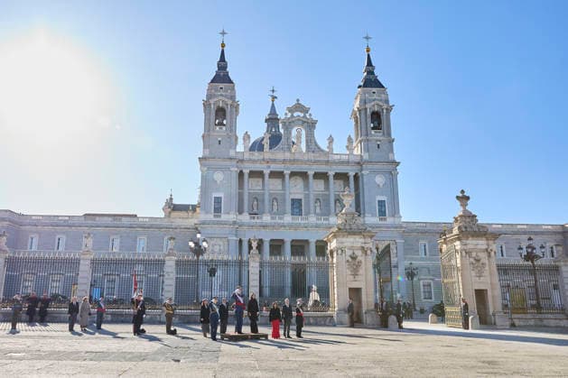 January 6, 2026, Madrid, Madrid, Spain: KING FELIPE VI of Spain, QUEEN LETIZIA of Spain and CROWN PRINCESS LEONOR of Spain attendÃ‚ the Pascua Militar ceremony Madrid Spain - ZUMAc260 20260106_zep_c260_026 Copyright: xMikexChicorrox