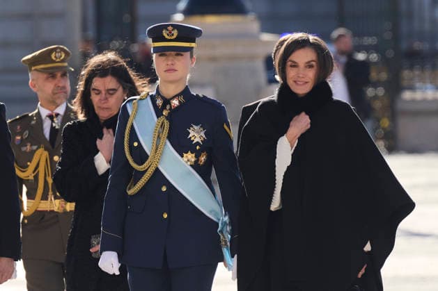 January 6, 2026, Madrid, Madrid, Spain: KING FELIPE VI of Spain, QUEEN LETIZIA of Spain and CROWN PRINCESS LEONOR of Spain attendÃ‚ the Pascua Militar ceremony Madrid Spain - ZUMAc260 20260106_zep_c260_028 Copyright: xMikexChicorrox