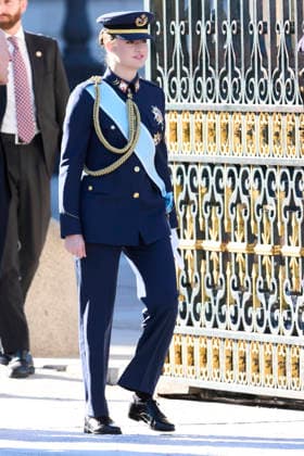 06-01-2026 Parade Princess Leonor during the new years military parade, the Pascua Militar Epiphany day 2026, at the Throne room in the royal palace in Madrid. An annual ceremony that takes place on January 6th and commemorates the reconquest of the Balearic island of Minorca from the Britons in 1782 No Spain Â  Copyright: xPPEx