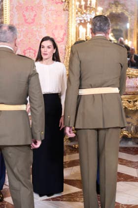 Spanish Royals Celebrate New Year s Military Parade 2026 Queen Letizia of Spain, Crown Princess Leonor attends New Year s Military Parade 2026 at Royal Palace on January 6, 2026 in Madrid, Spain Photo by IMAGO MPG Madrid Royal Palace Madrid Spain  Copyright: xMPGx