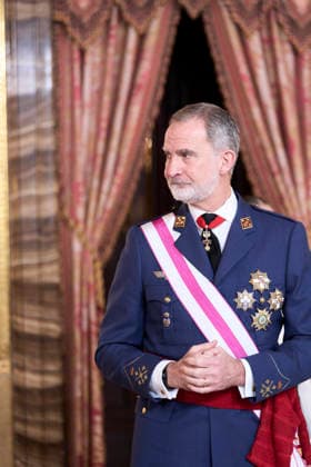 Spanish Royals Celebrate New Year s Military Parade 2026 King Felipe VI of Spain, Queen Letizia of Spain, Crown Princess Leonor attends New Year s Military Parade 2026 at Royal Palace on January 6, 2026 in Madrid, Spain Photo by IMAGO MPG Madrid Royal Palace Madrid Spain  Copyright: xMPGx