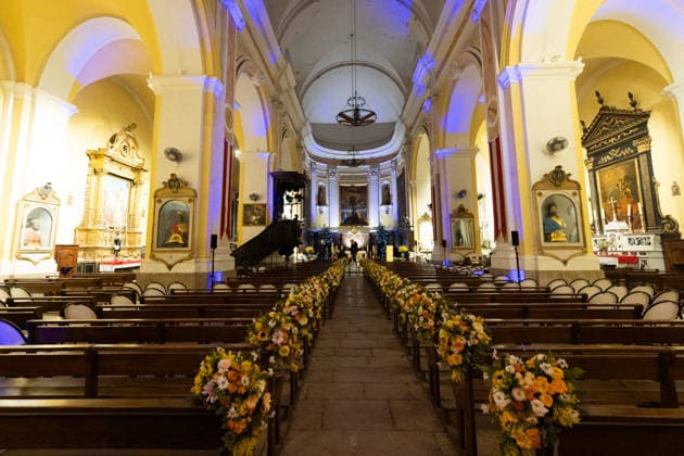 Exclusive The Saint Tropez church prepares for the funeral of Brigitte Bardot, France, January 6, 2026 Brigitte Bardot, icon of French cinema and international icon, died on December 28, 2025 at the age of 91 at her legendary property La Madrague, in Saint Tropez France Revealed to the world through her role in Et DieuÖ créa la femme , she had contributed to making Saint Tropez a world-famous place The actress will be buried on January 7, 2026 in the Saint Tropez marine cemetery, alongside her father Louis Bardot 1896 1975 and her mother Anne Marie Mucel 1912 1978 A religious ceremony will be held beforehand in the Saint Tropez church, where relatives, Exclusive The church in Saint Tropez prepares for Brigitte Bardots funeral, France, Janu Copyright: xAGENCEx xBESTIMAGExAGENCEx xBESTIMAGEx