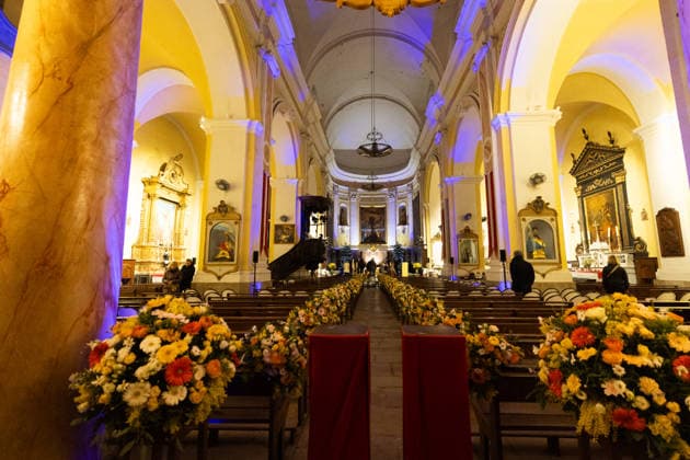 Exclusive The Saint Tropez church prepares for the funeral of Brigitte Bardot, France, January 6, 2026 Brigitte Bardot, icon of French cinema and international icon, died on December 28, 2025 at the age of 91 at her legendary property La Madrague, in Saint Tropez France Revealed to the world through her role in Et DieuÖ créa la femme , she had contributed to making Saint Tropez a world-famous place The actress will be buried on January 7, 2026 in the Saint Tropez marine cemetery, alongside her father Louis Bardot 1896 1975 and her mother Anne Marie Mucel 1912 1978 A religious ceremony will be held beforehand in the Saint Tropez church, where relatives, Exclusive The church in Saint Tropez prepares for Brigitte Bardots funeral, France, Janu Copyright: xAGENCEx xBESTIMAGExAGENCEx xBESTIMAGEx