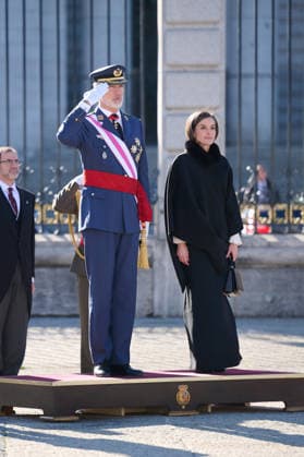 Spanish Royals attend the Pascua Militar ceremony in Madrid - 06 Jan 2025 King Felipe VI of Spain and Queen Letizia of Spain attend the Pascua Militar ceremony at the Royal Palace. Madrid Spain Copyright: xAtilanoxGarciax xSOPAxImagesx photos01607