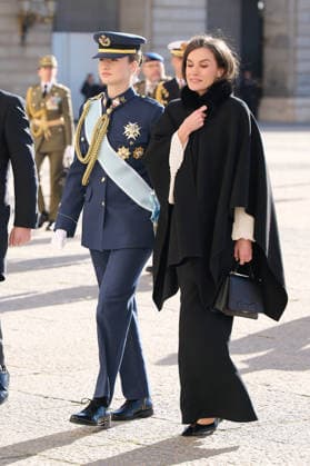 Spanish Royals attend the Pascua Militar ceremony in Madrid - 06 Jan 2025 Queen Letizia of Spain and Crown Princess Leonor of Spain attend the Pascua Militar ceremony at the Royal Palace. Madrid Spain Copyright: xAtilanoxGarciax xSOPAxImagesx photos01608
