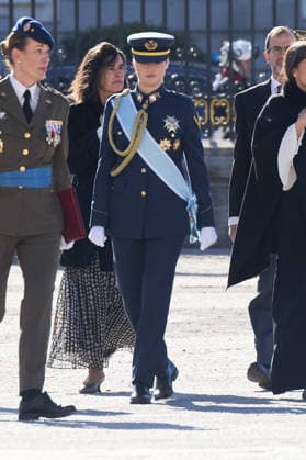 Spanish Royals attend the Pascua Militar ceremony in Madrid - 06 Jan 2025 Crown Princess Leonor of Spain attends the Pascua Militar ceremony at the Royal Palace. Madrid Spain Copyright: xAtilanoxGarciax xSOPAxImagesx photos01617