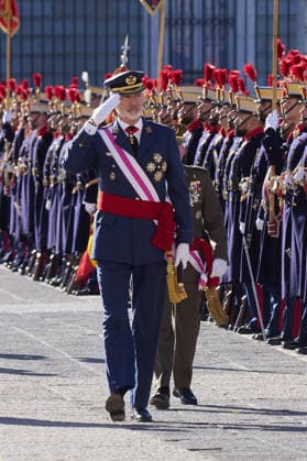 Spanish Royals attend the Pascua Militar ceremony in Madrid - 06 Jan 2025 King Felipe VI of Spain, attends the Pascua Militar ceremony at the Royal Palace. Madrid Spain Copyright: xAtilanoxGarciax xSOPAxImagesx photos01618
