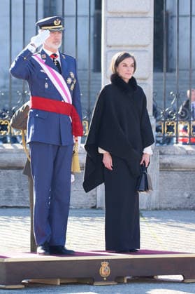 January 6, 2026, Madrid, Spain: King Felipe VI of Spain and Queen Letizia of Spain attend the Pascua Militar ceremony at the Royal Palace. Madrid Spain - ZUMAs197 20260106_aaa_s197_173 Copyright: xAtilanoxGarciax