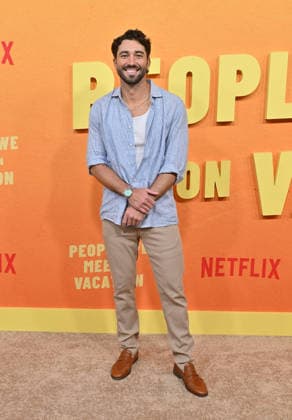 Netflix™s ˜People We Meet On Vacation™ Premiere Joey Graziadei arriving to Netflix™™s People We Meet On Vacation™? premiere held at The Egyptian Theatre Hollywood on January 6, 2026 in Hollywood, Ca. Hollywood The Egyptian Theatre Hollywood California USA Copyright: xLisaxOConnor xAFF-USA.COMx
