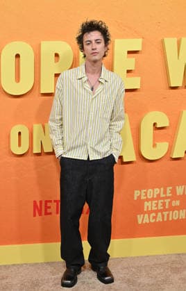Netflix™s ˜People We Meet On Vacation™ Premiere Lucas Machado arriving to Netflix™™s People We Meet On Vacation™? premiere held at The Egyptian Theatre Hollywood on January 6, 2026 in Hollywood, Ca. Hollywood The Egyptian Theatre Hollywood California USA Copyright: xLisaxOConnor xAFF-USA.COMx