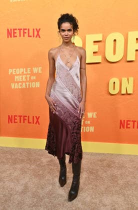Netflix™s ˜People We Meet On Vacation™ Premiere Madeleine Akua arriving to Netflix™™s People We Meet On Vacation™? premiere held at The Egyptian Theatre Hollywood on January 6, 2026 in Hollywood, Ca. Hollywood The Egyptian Theatre Hollywood California USA Copyright: xLisaxOConnor xAFF-USA.COMx