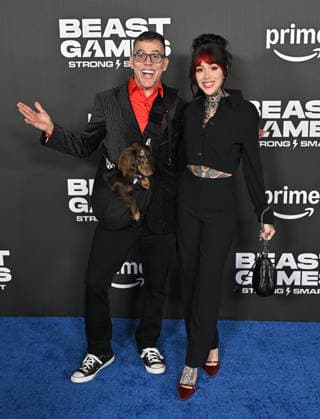 ˜Beast Games™ Season Two Los Angeles VIP Screening Steve-O and Koral Bickel arriving to the Beast Games? season two Los Angeles VIP screening held at the Academy Museum of Motion Pictures on January 6, 2026 in Los Angeles, Ca. Los Angeles Academy Museum of Motion Pictures California USA Copyright: xStarbuck xAFF-USA.COMx
