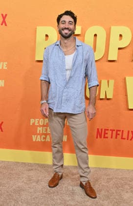 Netflix™s ˜People We Meet On Vacation™ Premiere Joey Graziadei arriving to Netflix™™s People We Meet On Vacation™? premiere held at The Egyptian Theatre Hollywood on January 6, 2026 in Hollywood, Ca. Hollywood The Egyptian Theatre Hollywood California USA Copyright: xLisaxOConnor xAFF-USA.COMx