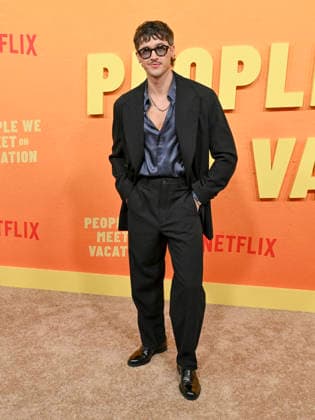 January 6, 2026, Los Angeles, California, USA: English actor TOM BLYTH attends the Netflix red carpet premiere of People We Meet On Vacation. Los Angeles USA - ZUMAb173 20260106_aap_b173_063 Copyright: xBillyxBennightx