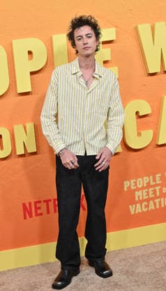 Netflix™s ˜People We Meet On Vacation™ Premiere Lucas Machado arriving to Netflix™™s People We Meet On Vacation™? premiere held at The Egyptian Theatre Hollywood on January 6, 2026 in Hollywood, Ca. Hollywood The Egyptian Theatre Hollywood California USA Copyright: xLisaxOConnor xAFF-USA.COMx