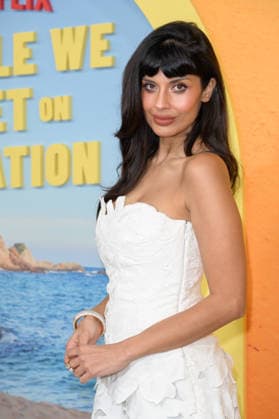 The People We Meet On Vacation Premiere - Los Angeles, USA LOS ANGELES, USA. January 06, 2026: Jameela Jamil at the premiere for The People We Meet On Vacation at the Egyptian Theatre. Los Angeles CA USA  Copyright: xPaulxSmith Featureflashx