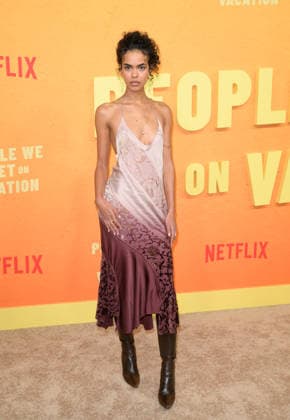 The People We Meet On Vacation Premiere - Los Angeles, USA LOS ANGELES, USA. January 06, 2026: Madeleine Akua at the premiere for The People We Meet On Vacation at the Egyptian Theatre. Los Angeles CA USA  Copyright: xPaulxSmith Featureflashx