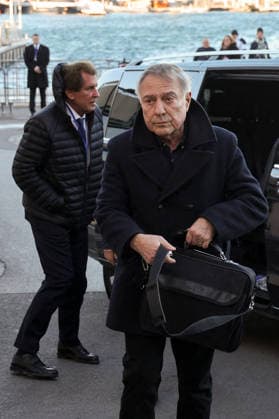 Max Guazzini and Bird League president Allain Bougrain Dubourg Arrive at Brigitte Bardots funeral in the Notre Dame de lAssomption parish church in Saint Tropez, France, on January 7, 2026 Brigitte Bardot, an emblematic figure of French cinema and an international icon, died on December 28, 2025 at the age of 91 at her legendary La Madrague estate, in Saint Tropez, France Revealed to the world through her role in Et DieuÖ créa la femme , she had helped make Saint Tropez a world-famous landmark The actress will be laid to rest on January 7, 2026 in the Saint Tropez marine cemetery, alongside her father Louis Bardot 1896 1975 and her mother Anne Marie Mucel 1912 1978 A religious ceremony will be held beforehand in the Saint Tropez church, wh  Copyright: xJACOVIDES-MOREAUx xBESTIMAGExJACOVIDES-MOREAUx xBESTIMAGEx